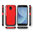 Hybrid Guard Shockproof Plate Case for Samsung Galaxy J7 Pro (Red)